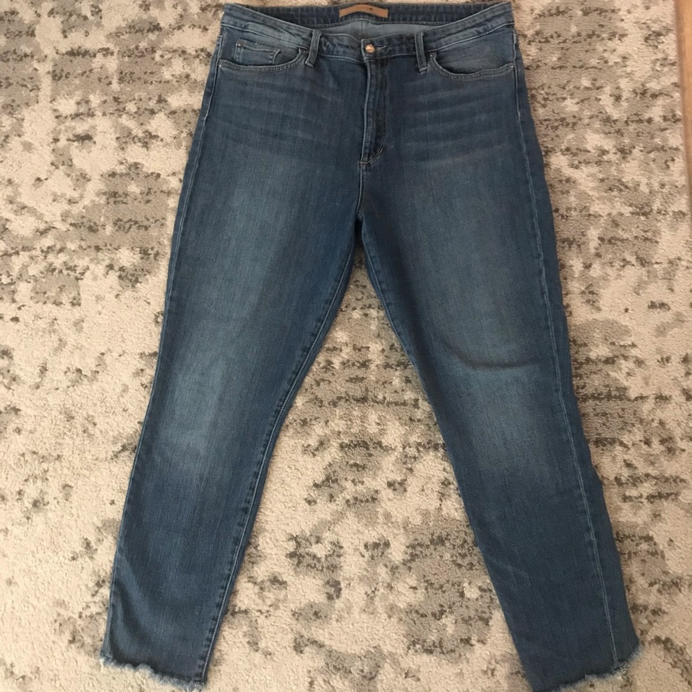 High rise, skinny ankle Joe’s Jeans
